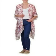 Save the Ocean Womens Woven Kimono  Red One Size: OS/Red