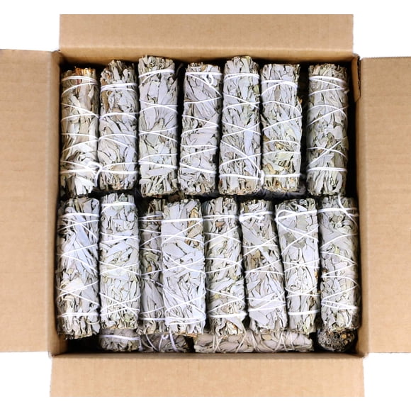 Smudge Sticks Soul Sticks, 10 cm, 12 unidades, salvia blanca orgánica