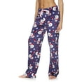 thumbnail image 4 of VIP Women's and Women's Plus Size Plush Sleep Pajama Pants, Sizes S-3X, 4 of 4