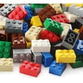 thumbnail image 2 of 2x3 Bricks Bulk 260 Pieces Multicolored Classic Basic Parts Building Creative Play Set Blocks Toy Accessories Compatible with 3002 Major Brands (10 Mixed Color), 2 of 6