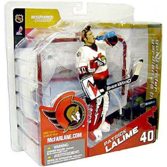 McFarlane NHL Sports Picks Series 8 Patrick Lalime Action Figure (White Jersey)