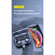 Bluetooth Headphones Wireless Earbuds Earphones with Charging Case Waterproof Noise Cancelling Earbuds with Mic for TV Smart Phone Laptop Computer Sports Running