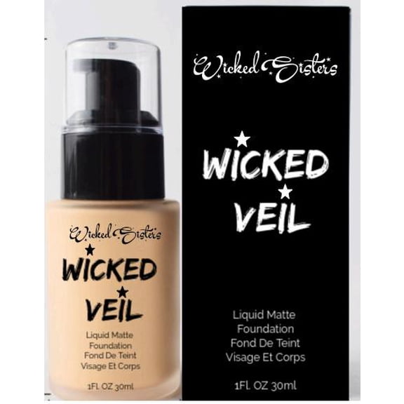Wicked Sisters Cosmetics Wicked Veil Liquid Matte Foundation #1