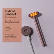 Red Light Therapy Wand for Face and Neck, 7 Colors LED Facial Light Therapy Face Eye Beauty Tool at Home