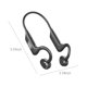 thumbnail image 3 of Teissuly 1Pcs Bluetooth Headphones, Bones Conduction Headphones Bluetooth 5.3 Open-Ear Sports Headphones with Mic, 8h Usetime Waterproofs Wireless Headset for Running, Cycling, Driving, Workouts, 3 of 9