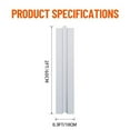 thumbnail image 2 of Huloretions Pex Heat Transfer Plates, 100pcs Box Heat Transfer Plates, 2 Ft Pex Aluminum Underfloor Heat Tubing Plates for 1/2 Inch Pex Pipe, U-Shaped Design,Thickened Material, Easy Trimming and Inst, 2 of 6