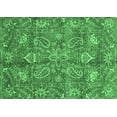 thumbnail image 1 of Ahgly Company Indoor Rectangle Oriental Emerald Green Traditional Area Rugs, 3' x 5', 1 of 4