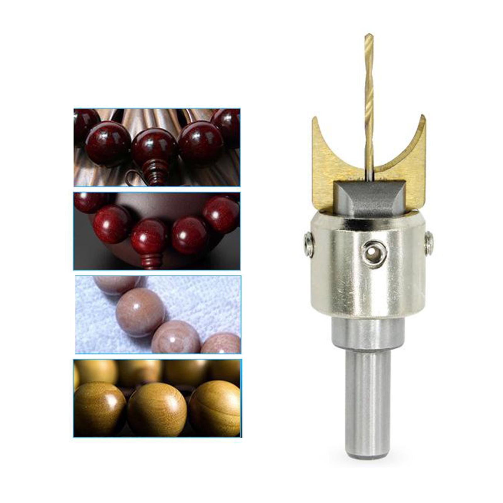 Zxpjkyu Wooden Bead Maker Beads Drill Bit Milling Cutter Set Kit Tool For DIY Handcrafts 6-12 Set
