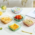 thumbnail image 3 of Fruit Dish Spit Bone Dish Dipping Sauce Plate Non-slip Stackable Space-saving Fruits Holder Home Supplies, 3 of 7