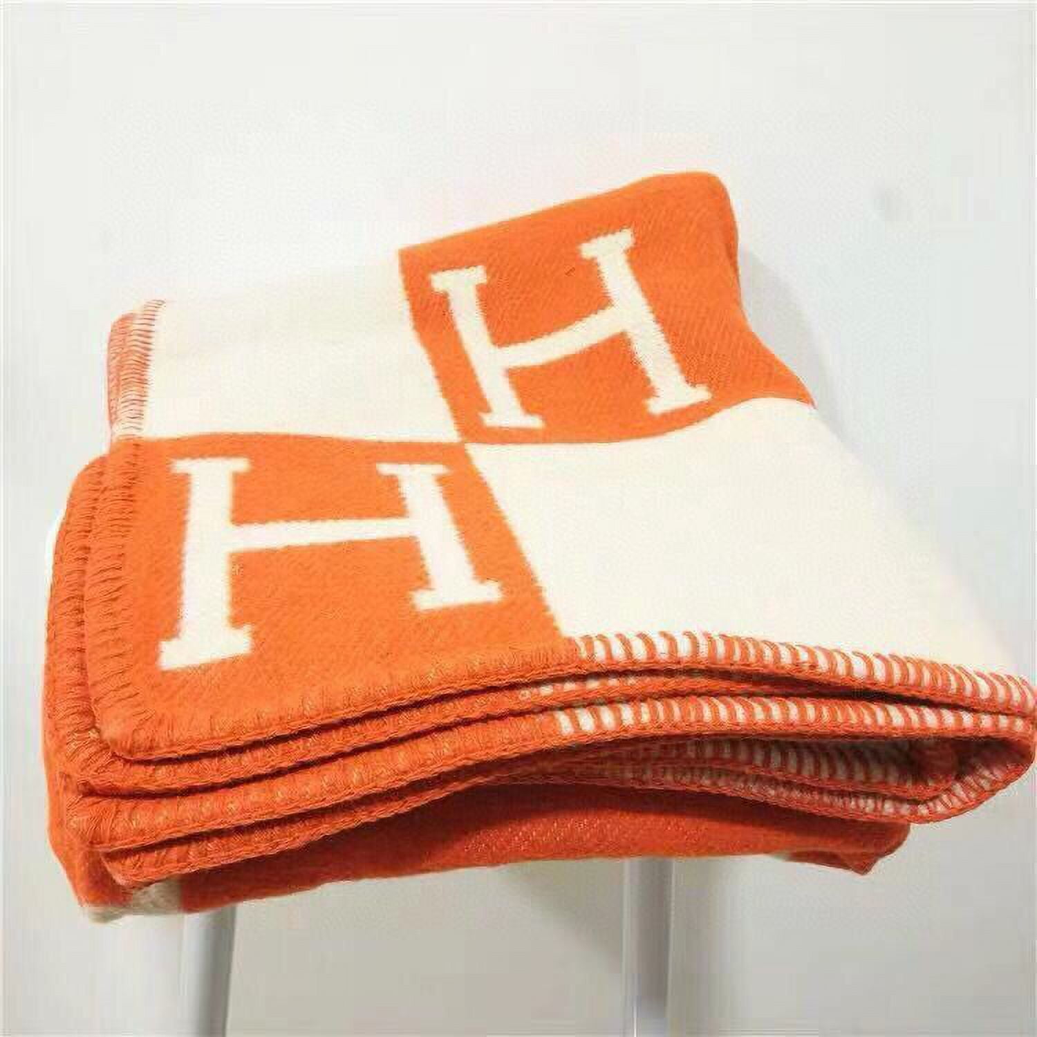 Orange h blanket hotsell
