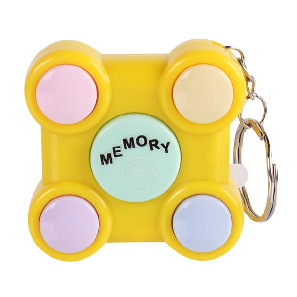 Xihbxyly Principal Llavero con Mango para Juegos de Memoria Electrónica Led para Niños y Adultos