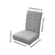 thumbnail image 3 of Fundas de silla elásticas removibles, lavables, antideslizantes para comedor, oficina, hotel, fácil de instalar, ajuste elástico, gris oscuro, azul, beige, naranja, 3 of 6