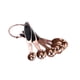 thumbnail image 1 of Tazas Medidoras De Cocina Cucharas Medidoras De Acero Inoxidable Para Hornear Bebidas Mixtas Oro Rosa 5 Uds Advancent  HA024997-01, 1 of 7