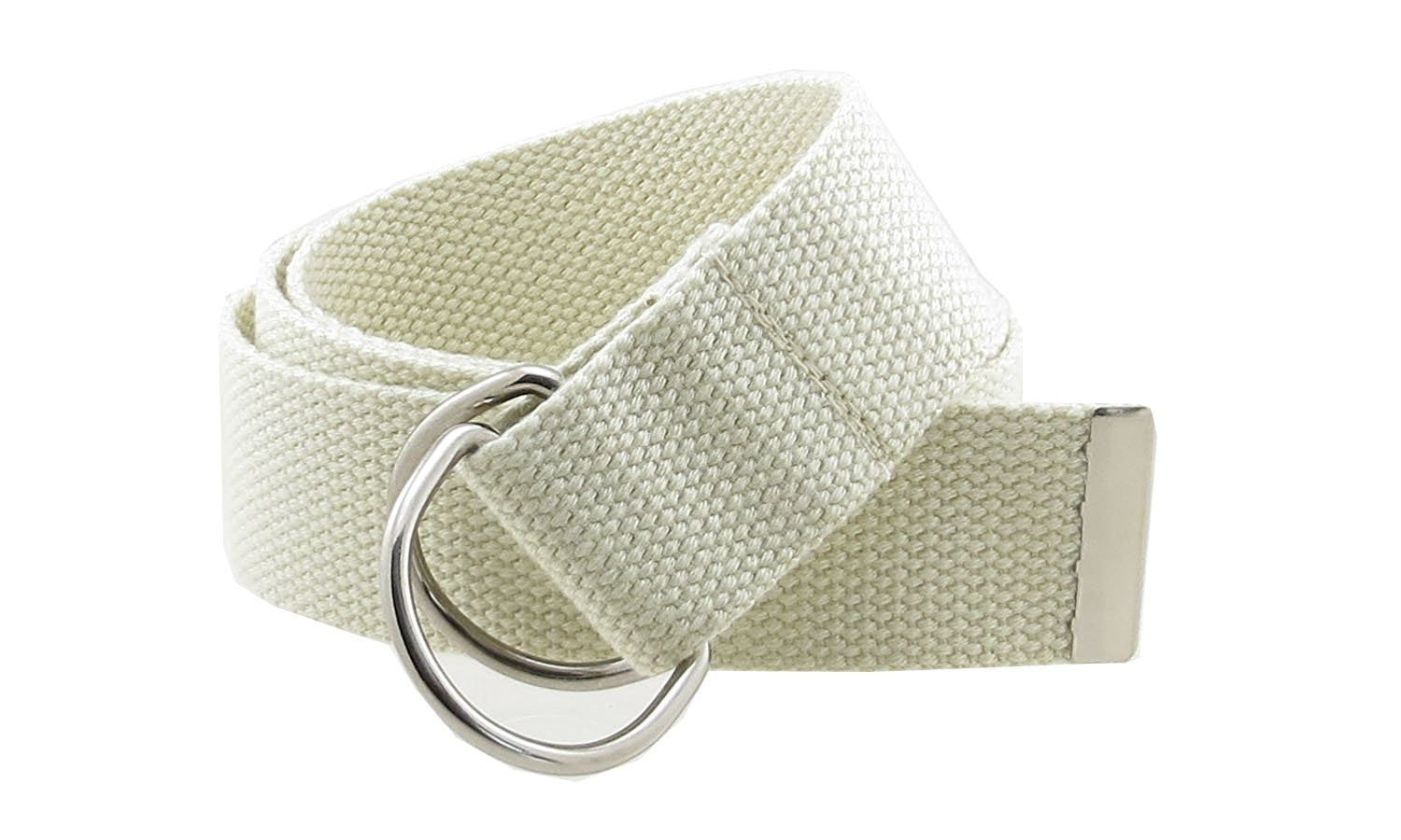 BC Belts Canvas  Belt Double DRing Buckle 1.5" Wide with Metal