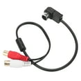 thumbnail image 4 of Cable de audio auxiliar, adaptador de cable de audio AUX IN para radio de automóvil, adaptador de cable de audio RCA, confiable y duradero, 4 of 12