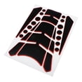 thumbnail image 1 of LOVIVER 3D Carbon Fiber Motorcycle Gas Fuel Tank Sticker Fit Gel Pad Decal Red, 1 of 6