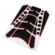 thumbnail image 1 of Calcomanía de fibra de carbono 3D, motocicleta, deportivo, , adhesivo, ajuste universal rojo, 1 of 6