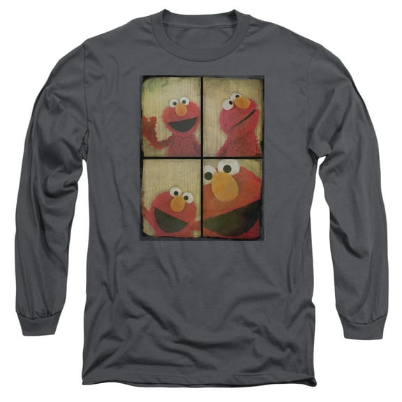 Sesame Street - Photo Booth Elmo - Long Sleeve Shirt - X-Large