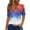Red, variant on VerPetridure American Flag Shirts for Women 4th of July T Shirt Funny USA Print V-Neck Tees Patriotic Casual Short Sleeve Tops