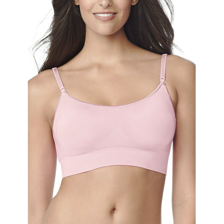 Blissful Benefits by Warner's® Women's Easy Size™ No Dig Band Seamless Wire-Free Bra (Best Adhesive Bra For Small Breasts)