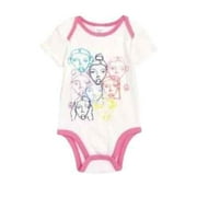 Nordstrom Babies' CM 1Pc Short Sleeve Bodysuits Ivory Growing To Bloom 18M NWT