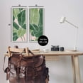 thumbnail image 3 of Contemporary Jungle Vegetation Leaves Botanical & Floral Graphic Art Gray Framed Art Print Wall Art, Set of 2, 3 of 8