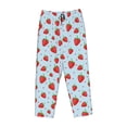 thumbnail image 4 of Daiia Strawberry Women's Sleep Pant with Pockets and Drawstring,Pajama Pants-Medium, 4 of 9
