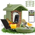 thumbnail image 1 of Comedero inteligente para aves Homiefans con cámara solar con IA 2.5K HD, 1 of 9