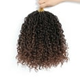 thumbnail image 1 of YBQF Goddess Locs Crochet Hair 12 Inch, 8 Packs New Goddess Faux Locs Crochet Hair for Black Women, Boho Hippie Locs, River Locs Crochet Hair with Curly Ends (10Inch, 8Packs, T1B/30#）, 1 of 5