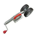 thumbnail image 4 of Double 8 Inch Jockey Wheel Swing Up Solid Rubber Wheel Capacity 1500 Lbs Caravan RV Boat Trailer Jack Parts Accessories ,Easy Operate, 4 of 6