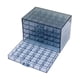 thumbnail image 2 of Nail Arts Storage Box de 120 cuadrículas Organizador de joyas para chillidos de cuentas de aretes Azul, 2 of 8