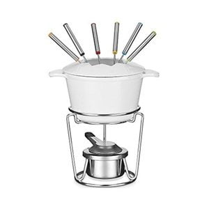 

Cuisinart FP-115WS 13-Piece Cast Iron Fondue Set White [Kitchen]