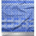 thumbnail image 1 of Soimoi Cotton Duck Fabric Aztec Geometric Decor Fabric Printed Yard 56 Inch Wide, 1 of 1