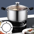 thumbnail image 4 of Wok Ring 4-prong Anti-slip Cast Iron Kitchen Wok Support Ring Accessory, 4 of 9