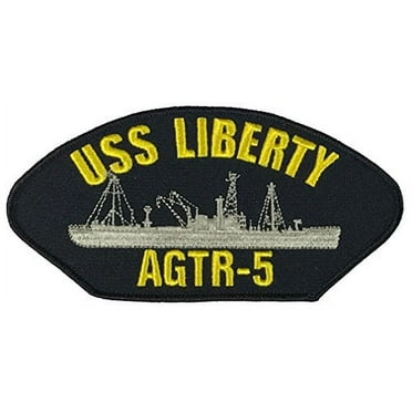 USS LIBERTY AGTR-5 PATCH - Multi-colored - Veteran Owned Business
