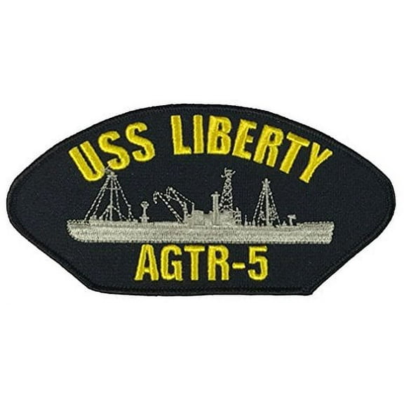 USS LIBERTY AGTR-5 PATCH - Multi-colored - Veteran Owned Business