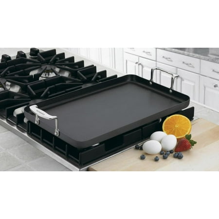 

Chef‘s Classic Non-Stick Hard Anodized 13” x 20” Double Burner Griddle