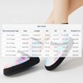 thumbnail image 3 of BXJX Girls Ballet Shoes Size 4(Big Kids), Breathable Soft-sole Slip-resistant Comfortable Kids Performance Shoes Multicolor, 3 of 9
