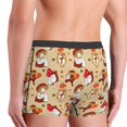 thumbnail image 5 of Daiia Guinea Pigs And Mushrooms Men's Underwear Boxer Briefs, Cotton Stretch Moisture-Wicking Underwear-X-Large, 5 of 9
