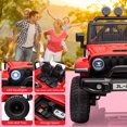 thumbnail image 6 of Shininglove 24V Battery Powered Ride-on Car with Remote Control, 4WD Powered Off-Road UTV Toy Car with LED Lights, MP3 & Back Storage(Red), 6 of 7