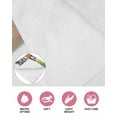 thumbnail image 6 of Easter Bunny Kitchen Dish Towels for Drying Dishes Set of 2, Colorful Eggs Spring Grass Flowers Grey Wooden Waffle Weave Microfiber Hand Tea Bathroom Towels Quick Dry & Absorbent Towel 15.7x23.6, 6 of 7
