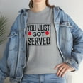 thumbnail image 7 of You Just Got Served Ping Pong Shirt, Christmas Gift, Birthday Tee -ID: 1585, 7 of 7