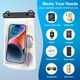 thumbnail image 2 of Funda flotante impermeable para teléfono Jzocon con almacenamiento adicional, 2 of 5