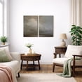thumbnail image 4 of Canvas Wall Art Set of 2 Vintage Cloudy Sky Prints for Living Room Decoration - 16"x24" x 2, 4 of 8