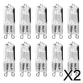 thumbnail image 1 of 2x10 Uds 18W Lámparas Halógenas G9 Bombillas Para Lámpara De Pie Apliques De Pared Lámpara De Escritorio, 1 of 7