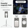 thumbnail image 4 of Magnetic Silicone Case Compatible with iPhone 16 Pro Max Case 6.9 Inch Compatible with All MagSafe Accessories - Built-in Magnets, Soft Grip Silicone, Shockproof [Stone], 4 of 5