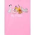 thumbnail image 2 of Disney Pets Girls Embroidered Graphic Tee with Short Sleeves, Sizes 4-16, 2 of 3