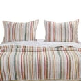 thumbnail image 2 of Greenland Home Siesta Stripe Quilted Pillow Sham, 2 of 2