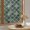 Green, variant on Window Privacy Film, Green Moroccan Tiles Stained Glass Rainbow Film Vintage Minimalist Slate Quatrefoil Shapes Decorative Window Clings, Static Cling Sun Blocking Stickers For Bathroom 17.7"x39.3"
