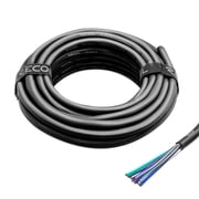 Recoil RS918-20 20-Feet 9-Conductor Speaker Cable, 18AWG CCA, Ultra-Flex and Easy Peel Jacket, 4-Channel Speaker Wire and Remote Wire